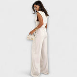 Sophia – Ensemble asymétrique aux épaules dramatiques