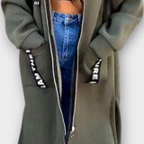 Urban – Manteau long à capuche au style urbain