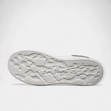 Chaussures de sport en cuir blanc