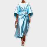 Selene – Robe midi élégante en satin