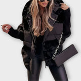 Ava – Doudoune élégante à doublure teddy