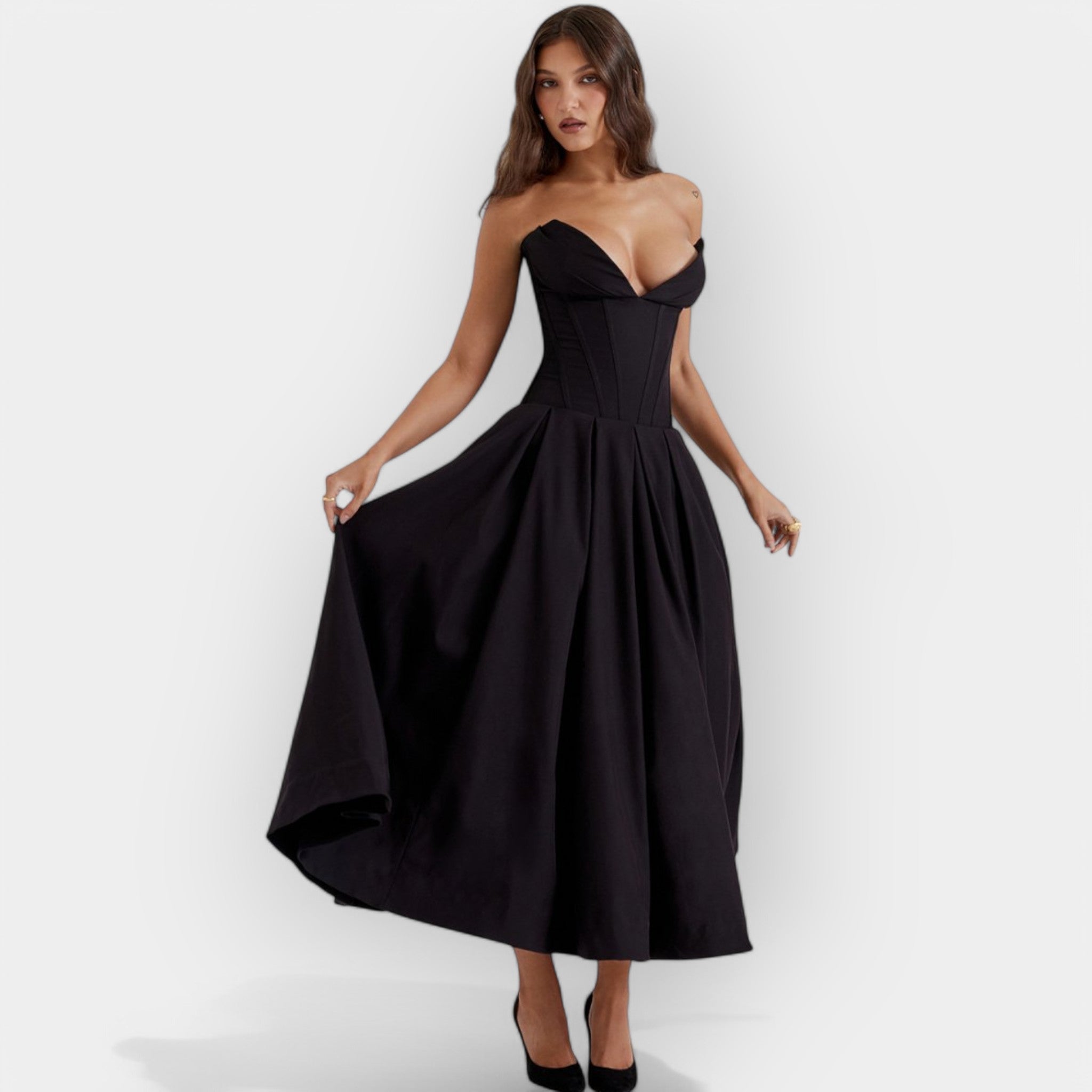 Aurelia – Robe longue au style princesse