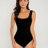 Body sans manches à encolure carrée