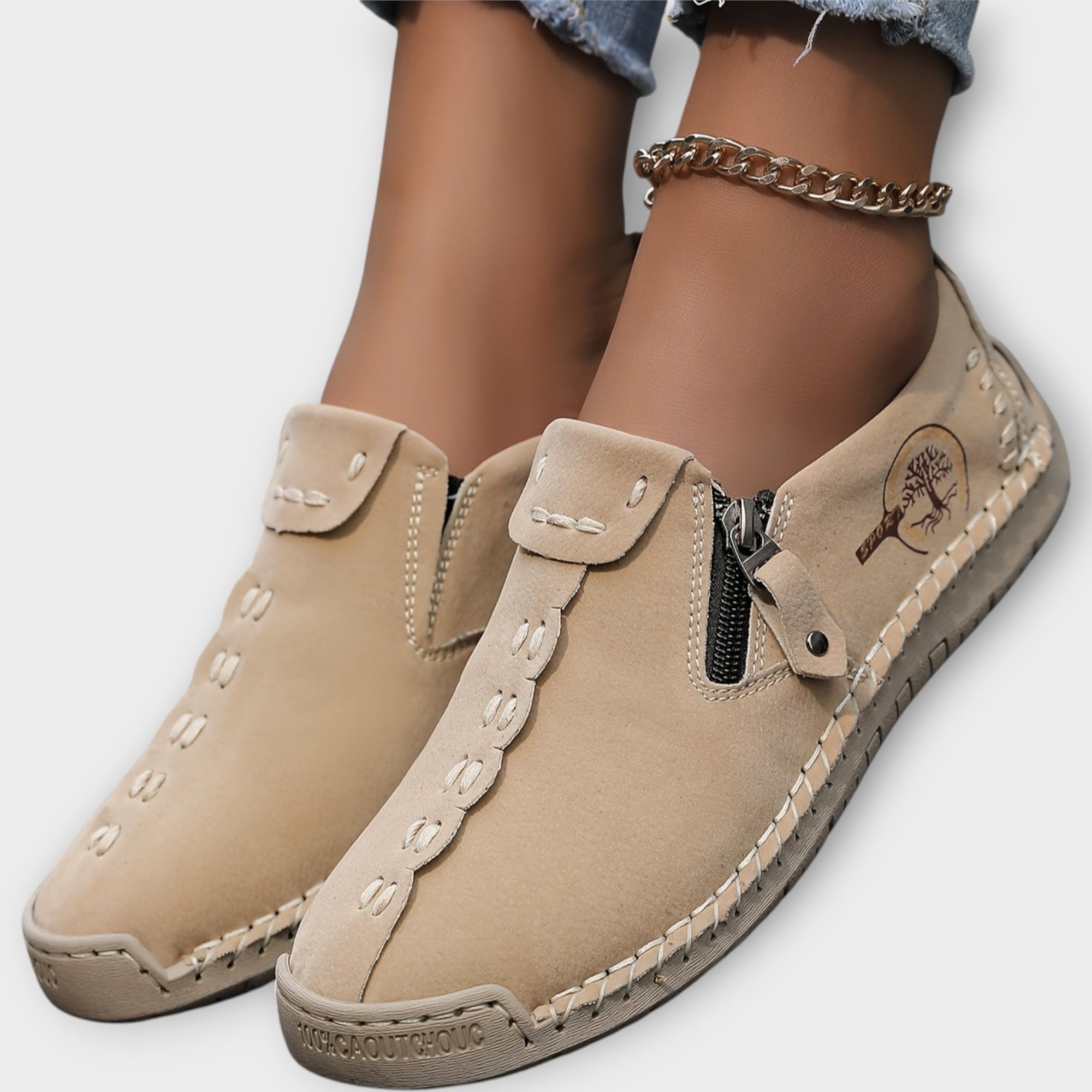 Mocassins en cuir souple