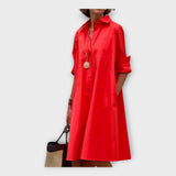 Robe polo élégante confectionnée dans un tissu de qualité supérieure