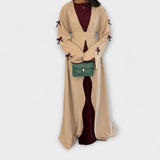 Maeve – Ensemble robe et cardigan à détails rayés