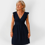 Robe impressionnante à taille bouffante