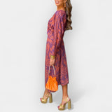 Robe minimaliste en satin