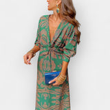 Robe minimaliste en satin