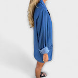 Elina – Veste en denim style blaze