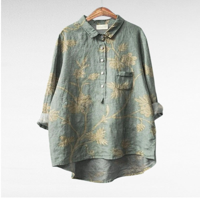 T-shirts à fleurs classiques 