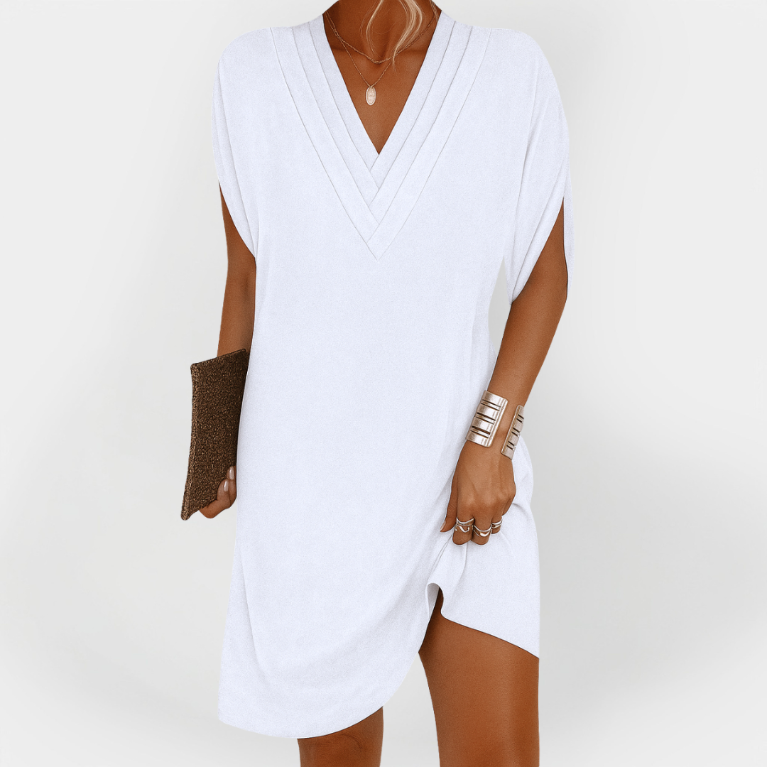 Mirea – Robe élégante à ligne fluide et féminine