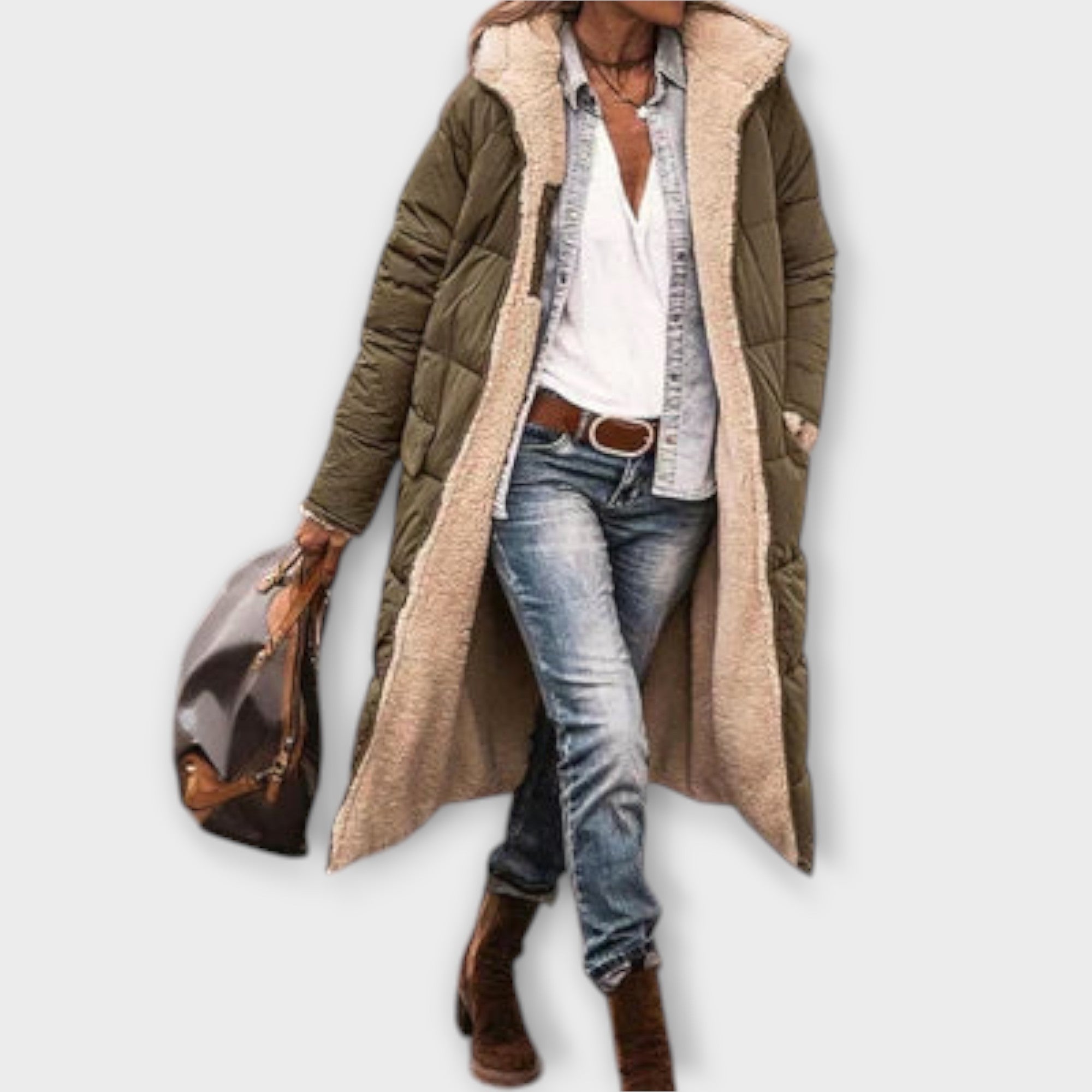 Kora – Cape doublée en polaire