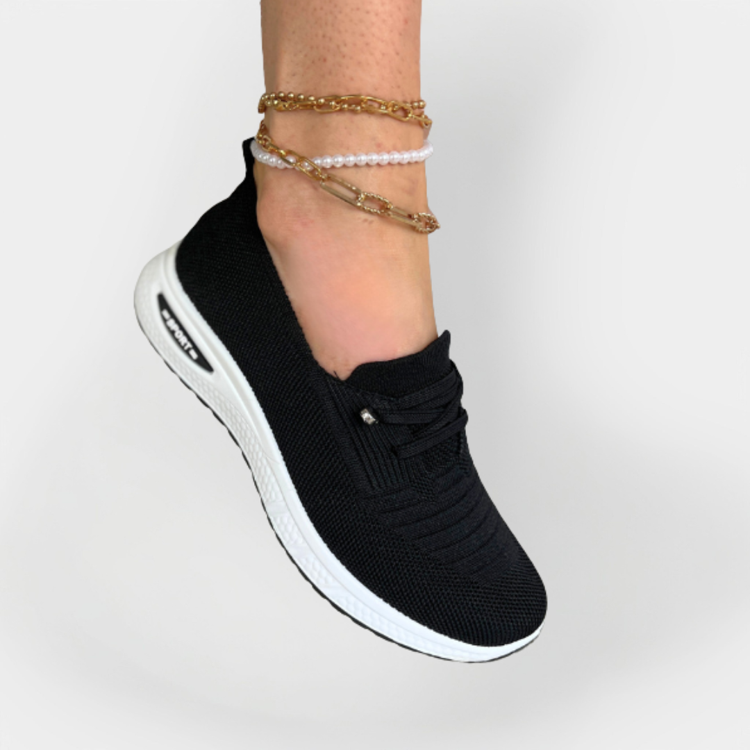 Chaussures de sport en tissu léger et semelle flexible