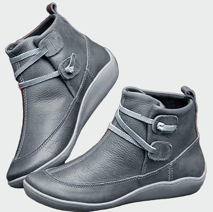 Bottines orthopédiques haut de gamme en cuir