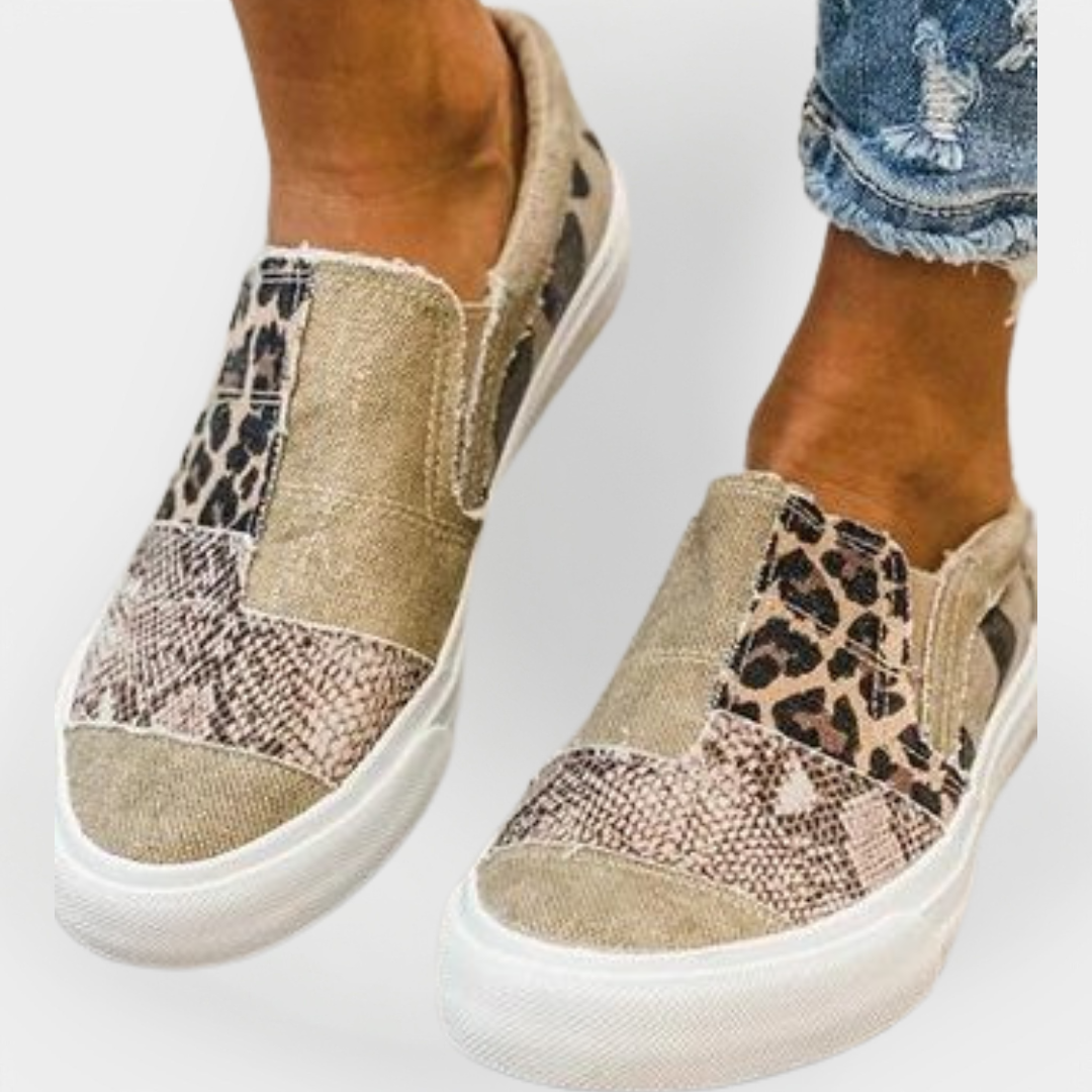 Chaussures uniques et confortables à motif animalier