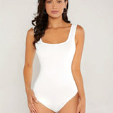 Body sans manches à encolure carrée