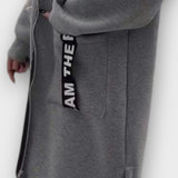 Urban – Manteau long à capuche au style urbain