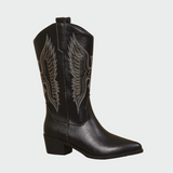 Bottes de cowboy en cuir de l'Ouest