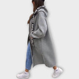 Urban – Manteau long à capuche au style urbain
