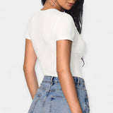 body d'été en forme de V 