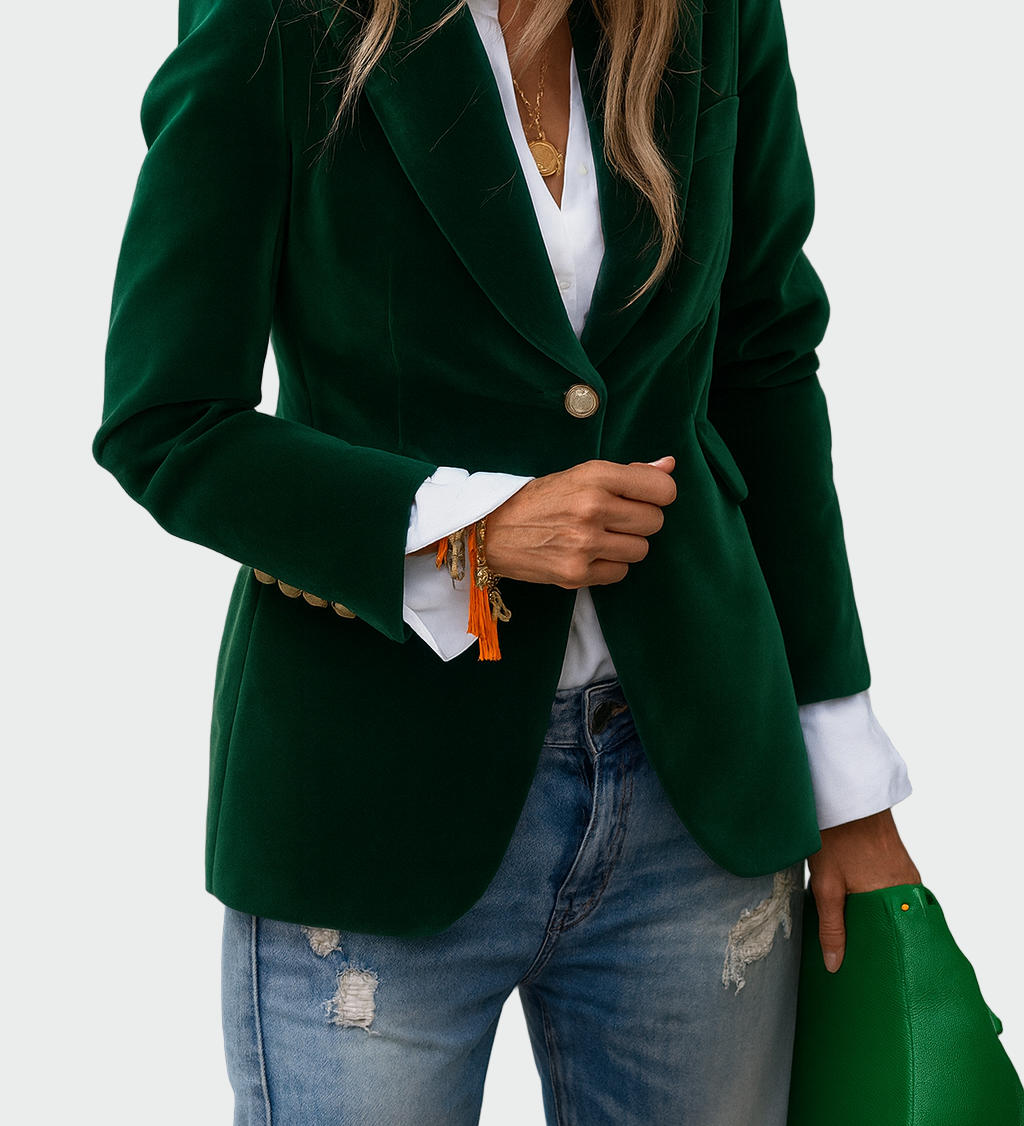 Lumina – Veste tailleur élégante à coupe luxueuse