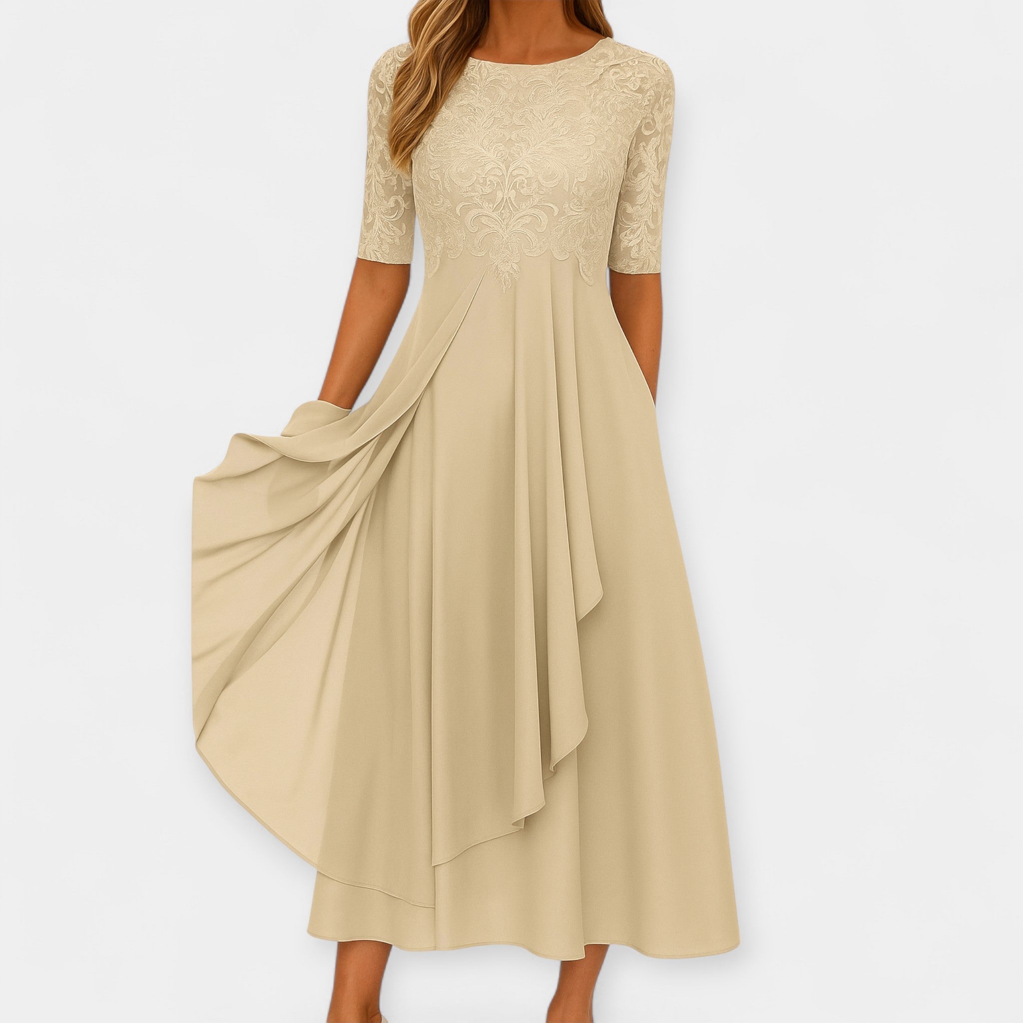 Robe midi élégante