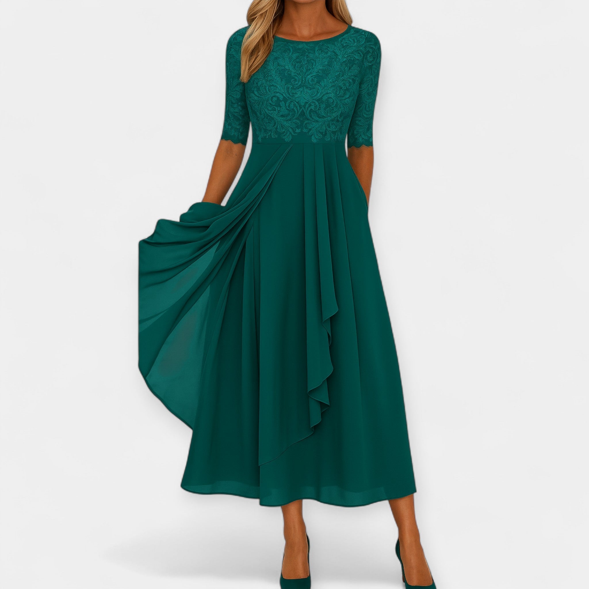 Robe midi élégante