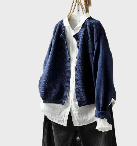 Gilet doux en maille