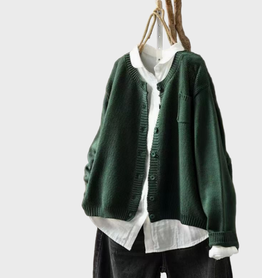 Gilet doux en maille