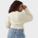 Gilet court moderne avec détails de boutons 