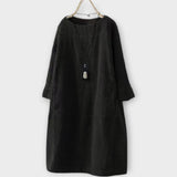 Robe rétro à la coupe décontractée 