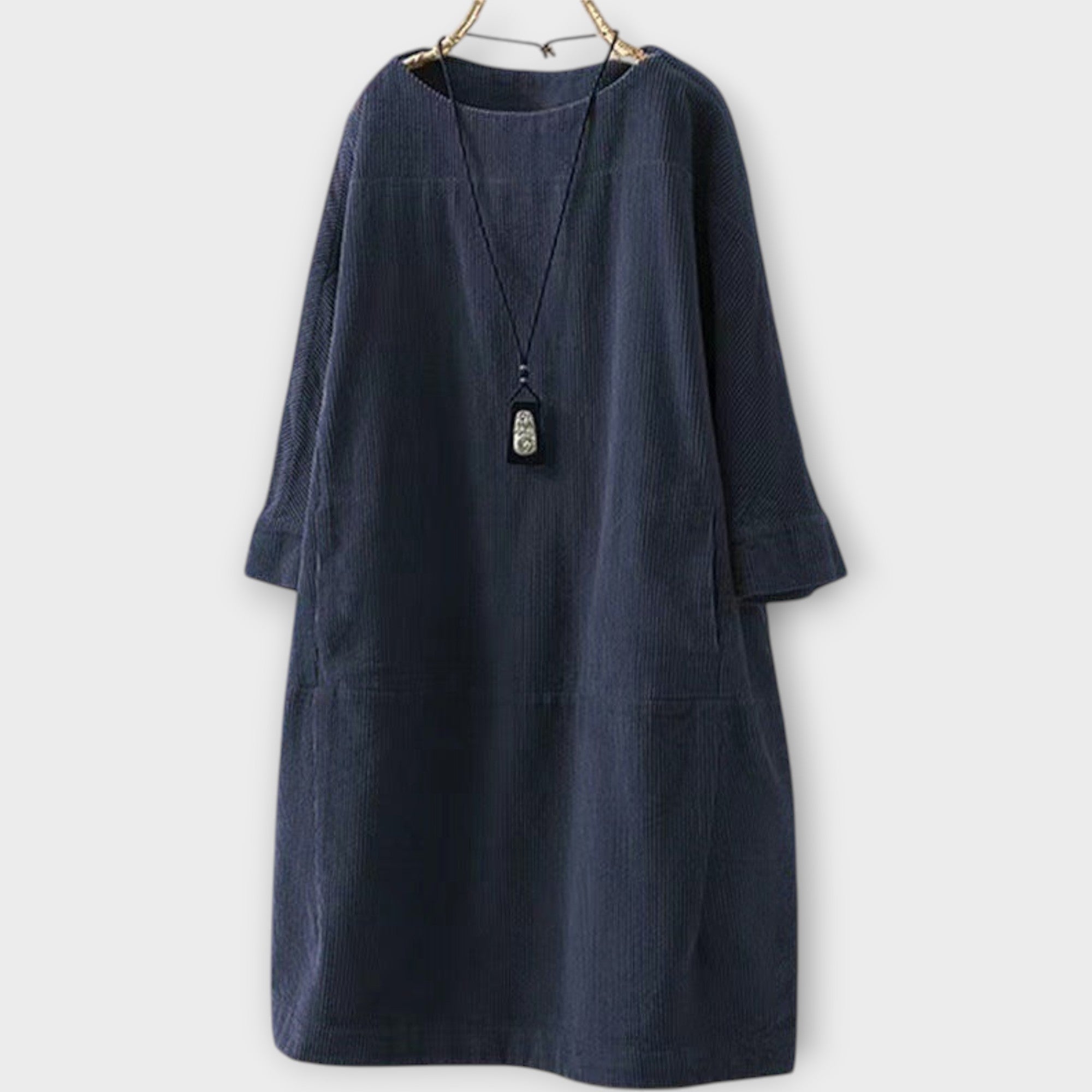 Robe rétro à la coupe décontractée 