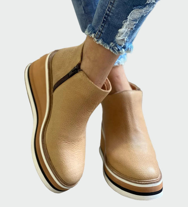 Bottines en cuir Inca