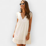 Robe d'été avec short intégré et poches