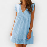 Robe d'été avec short intégré et poches