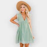 Robe d'été avec short intégré et poches