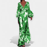 Robe aux motifs aériens