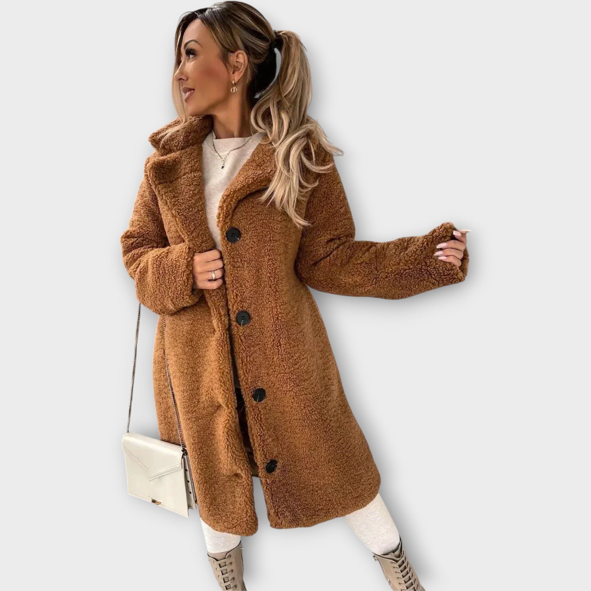 Manteau Jessica Teddy – Manteau Teddy Elegantne