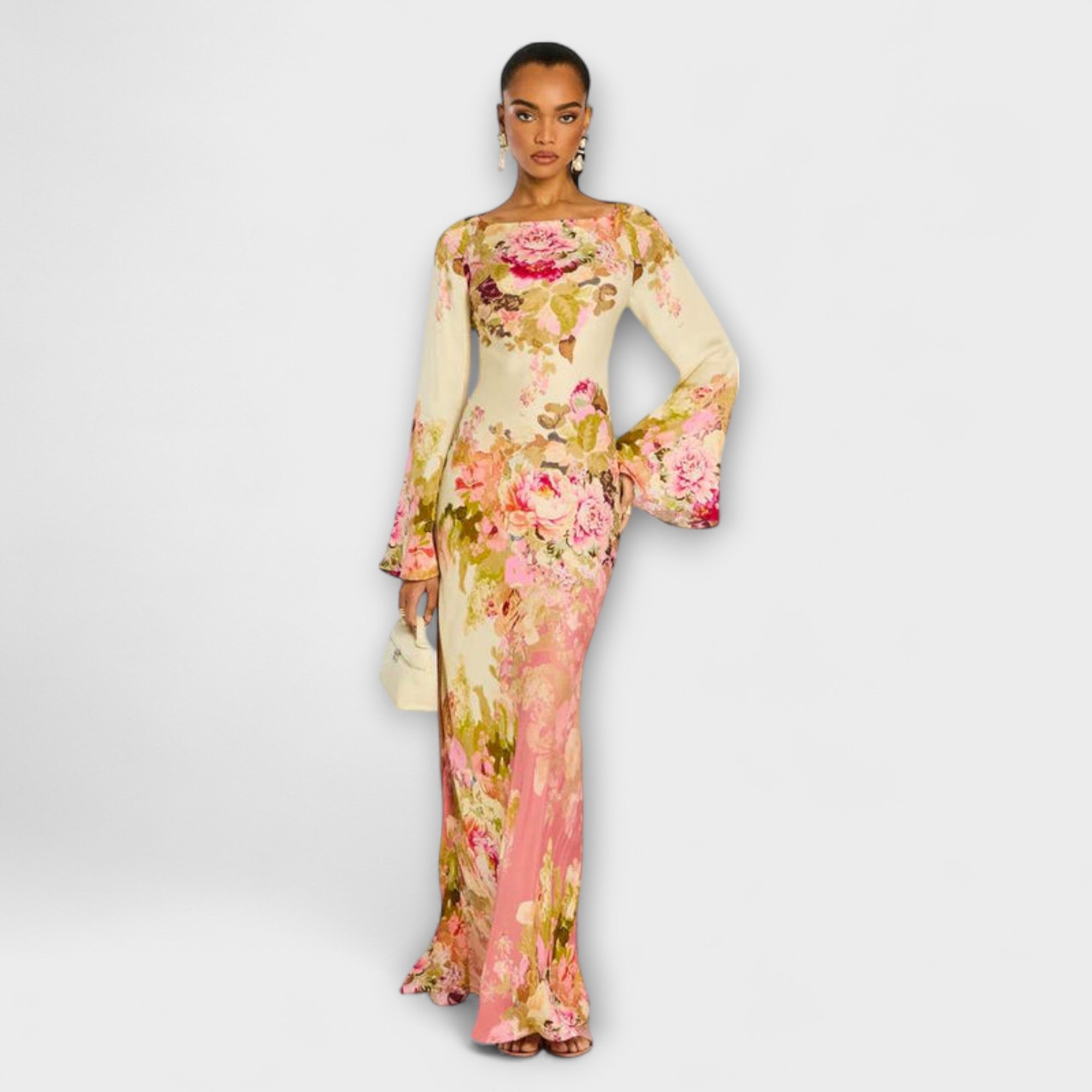 Kelly - Robe maxi pour les garden-parties