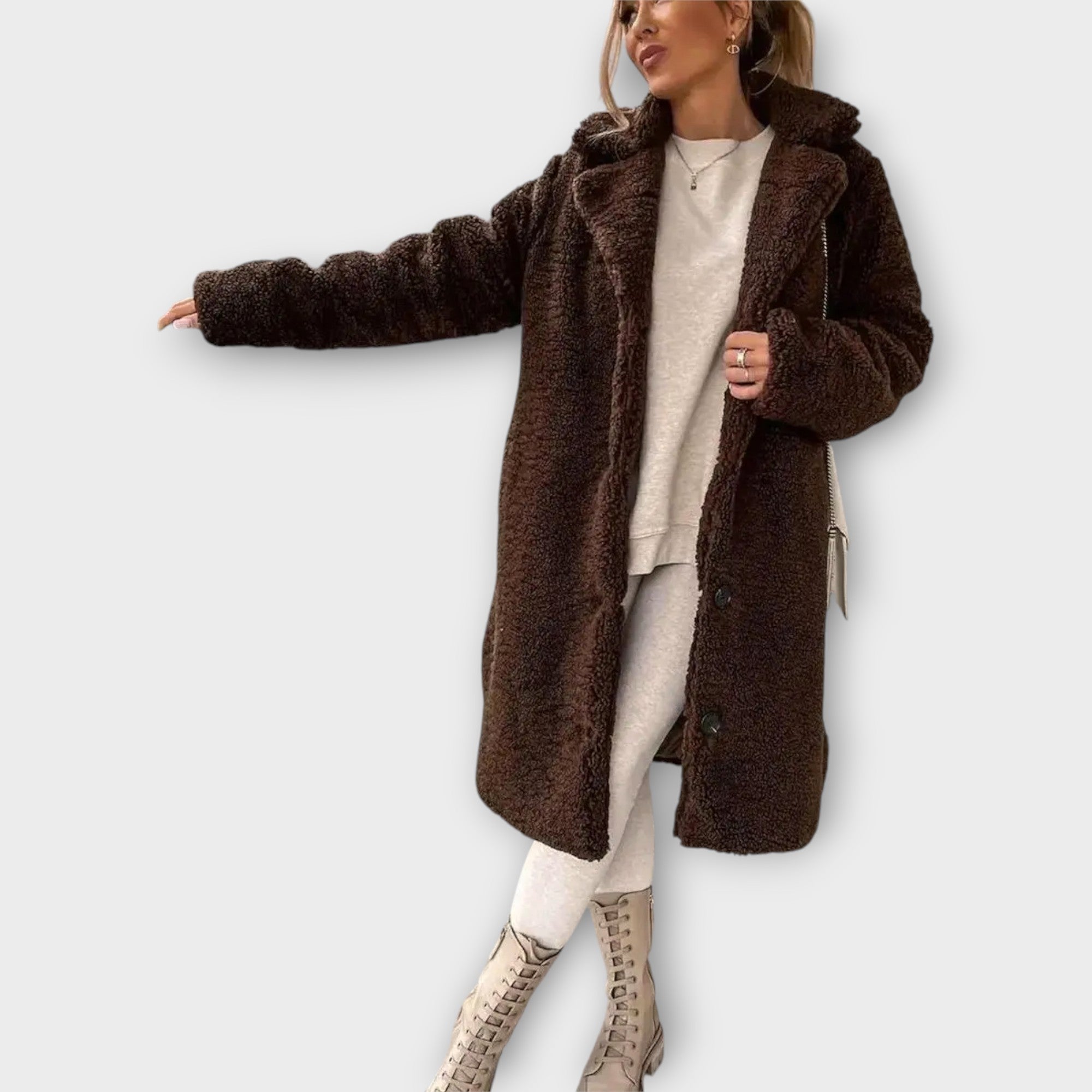 Manteau Jessica Teddy – Manteau Teddy Elegantne