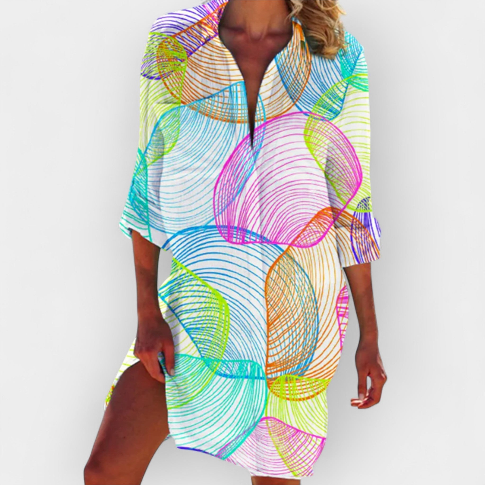 Robe élégante à la silhouette classique