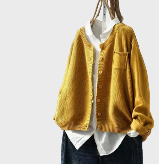 Gilet doux en maille