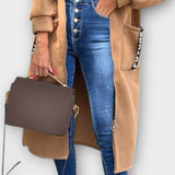 Urban – Manteau long à capuche au style urbain