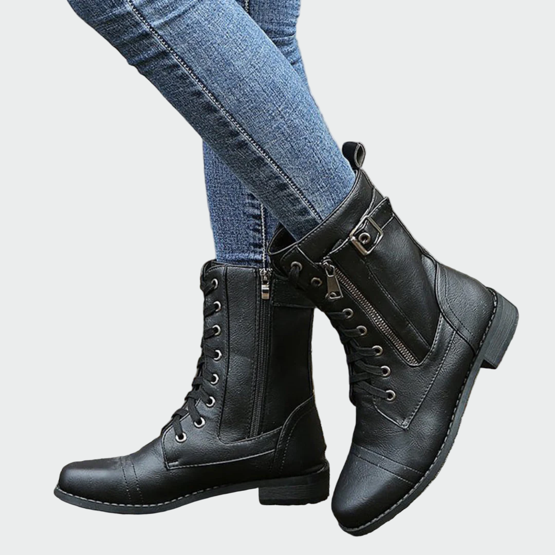 Bottes orthopédiques en cuir