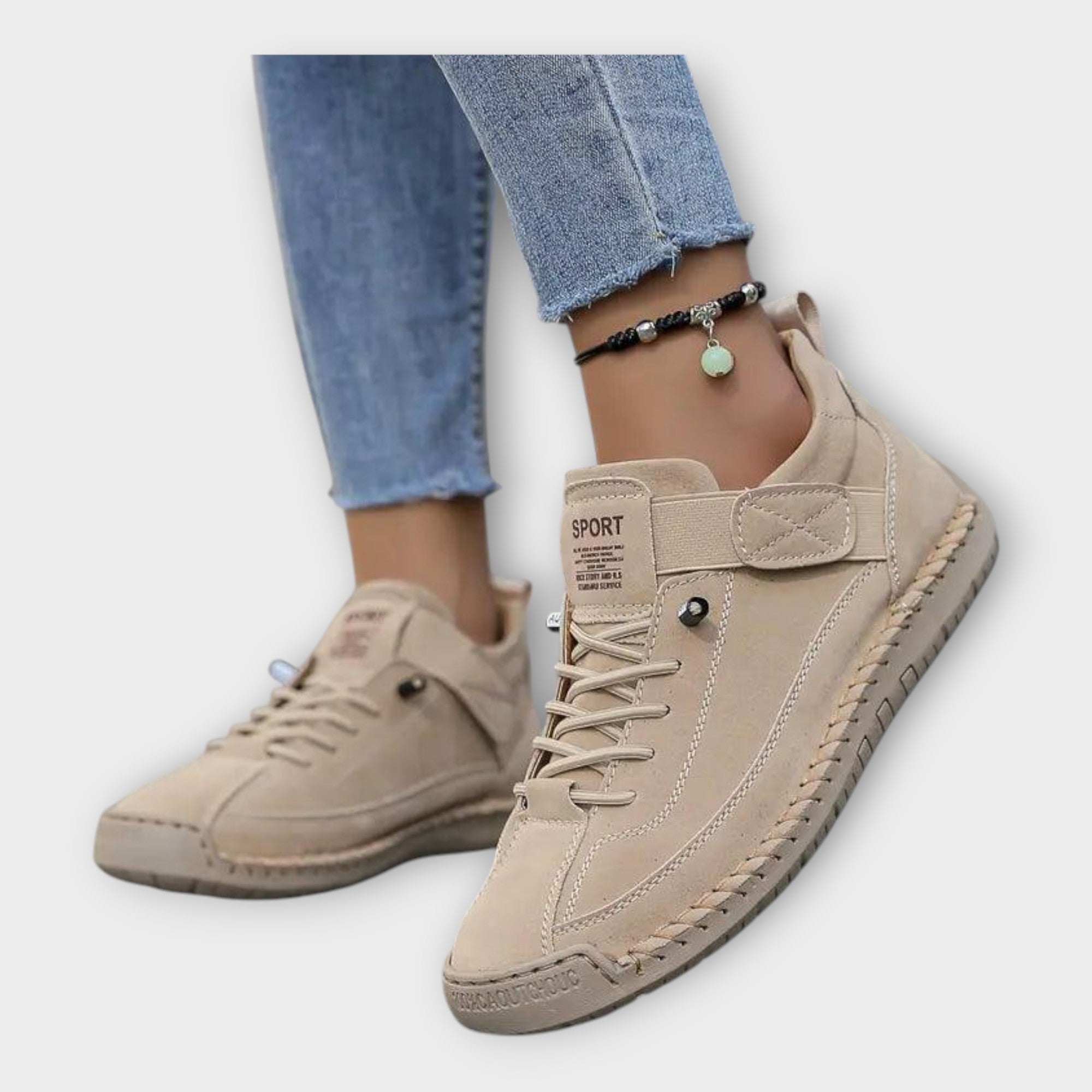 Chaussures de sport en cuir