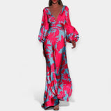 Robe aux détails aériens