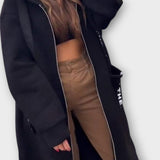 Urban – Manteau long à capuche au style urbain