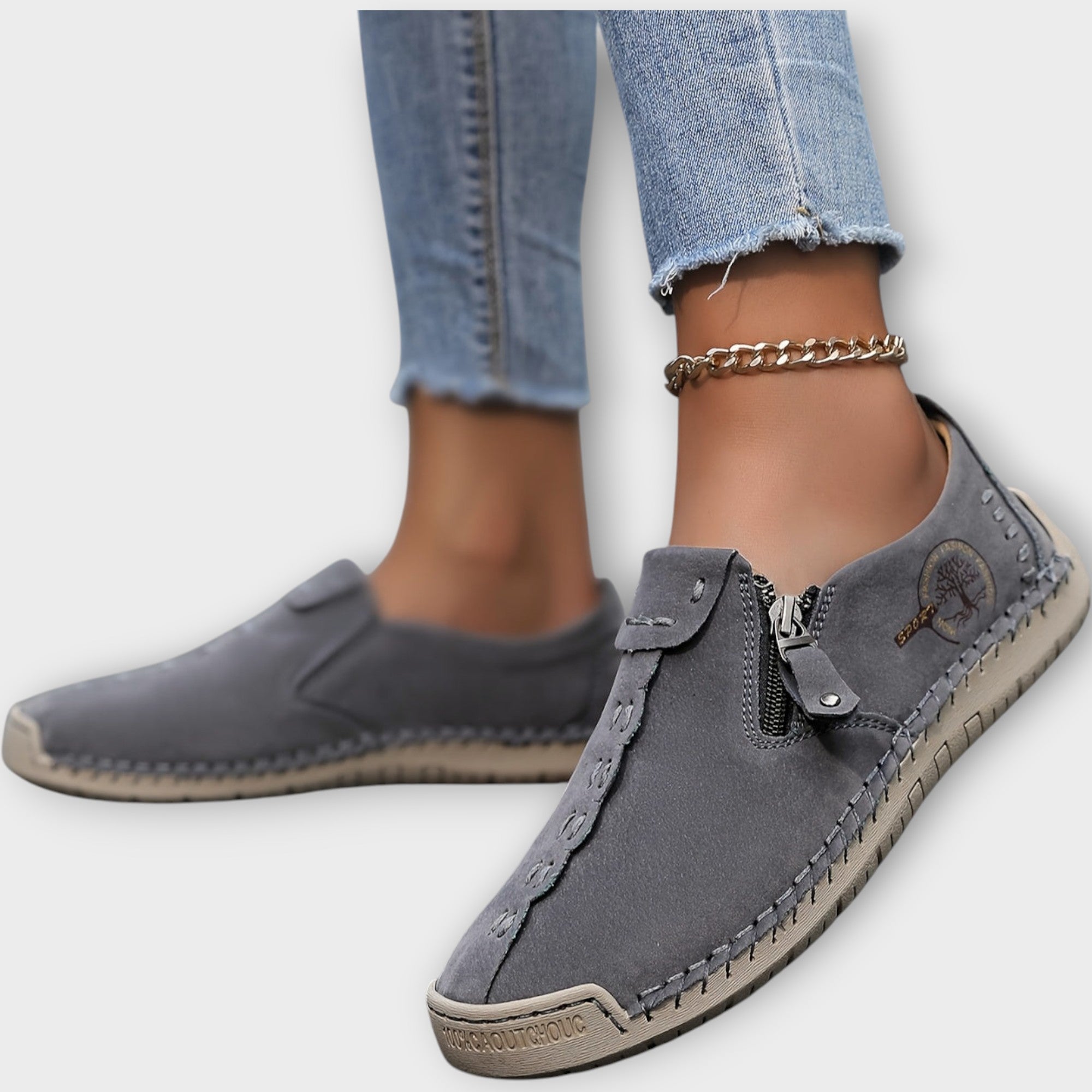 Mocassins en cuir souple