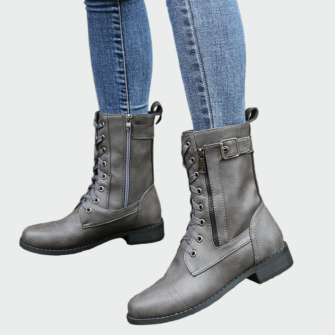 Bottes orthopédiques en cuir